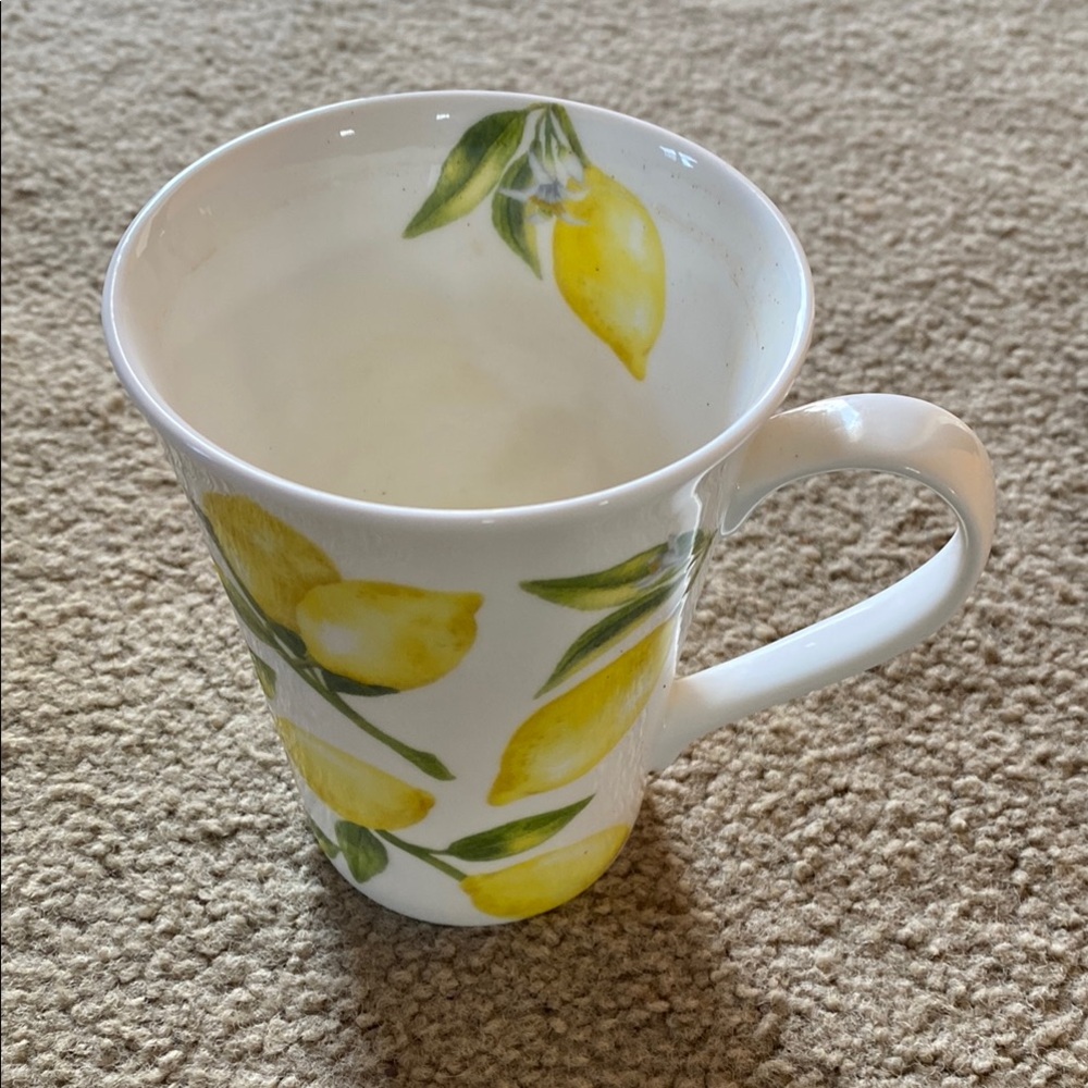 COPY - Lemon Print Ceramic Mug